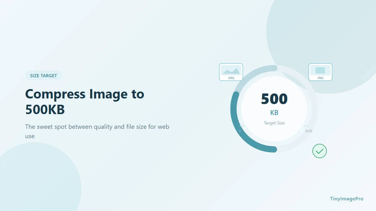 How to Compress Image to 500KB: Step-by-Step Guide