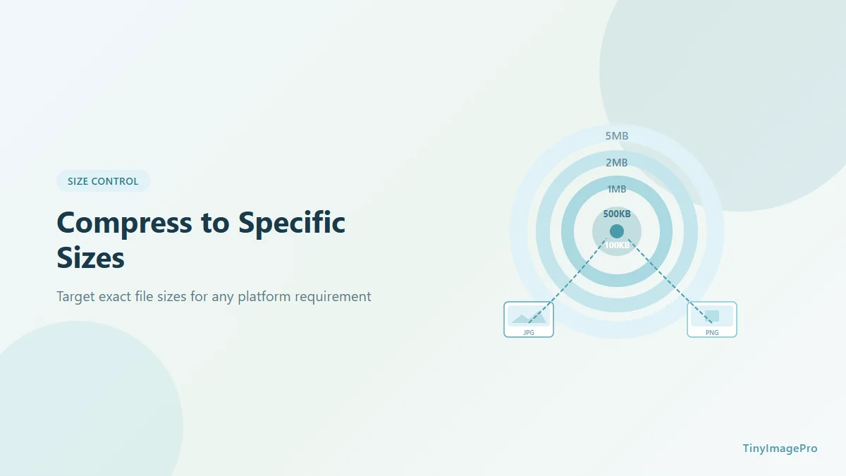 How to Compress Images to 1MB, 500KB, or 100KB for Web