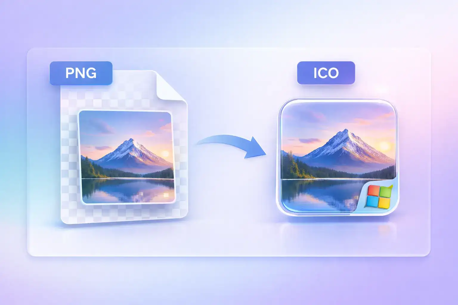 PNG to ICO conversion - Convert PNG images to Windows ICO icon format