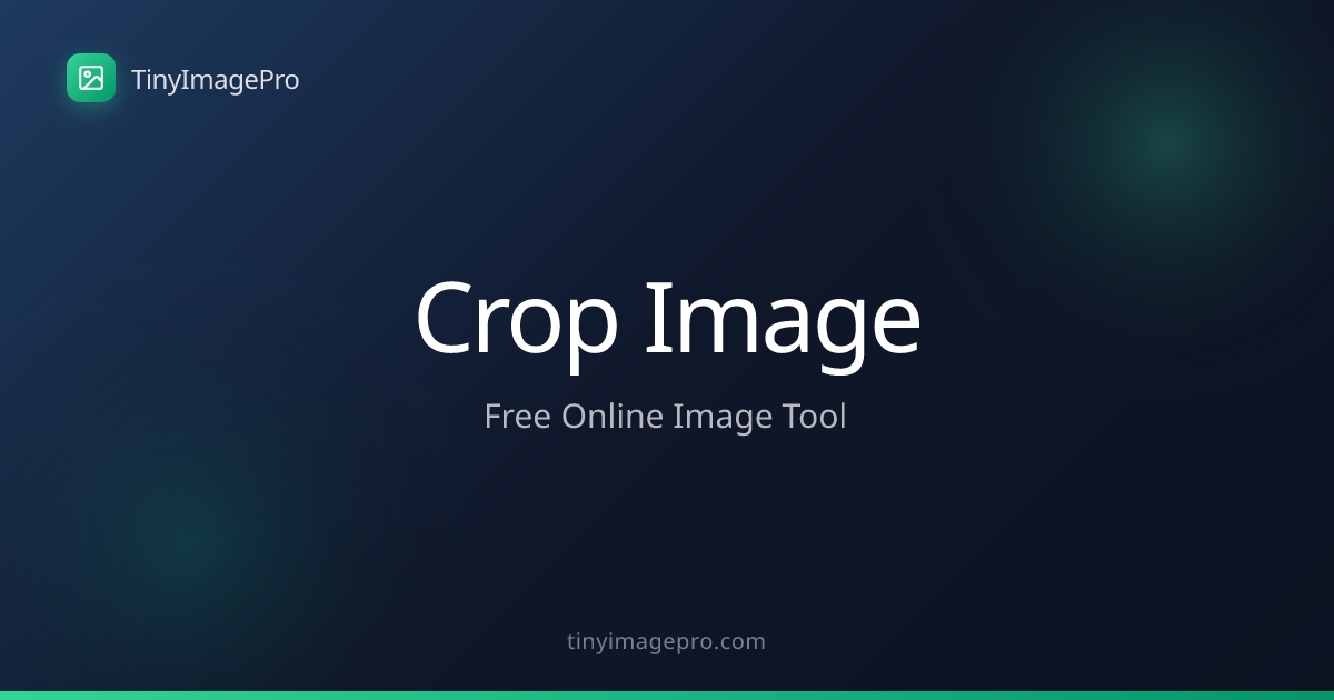 Crop Image Online - Free Image Cropper | TinyImagePro