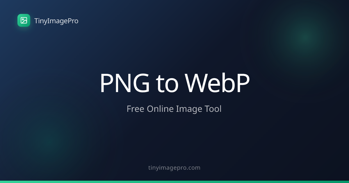 PNG to WebP - Free Online PNG to WebP Converter | TinyImagePro