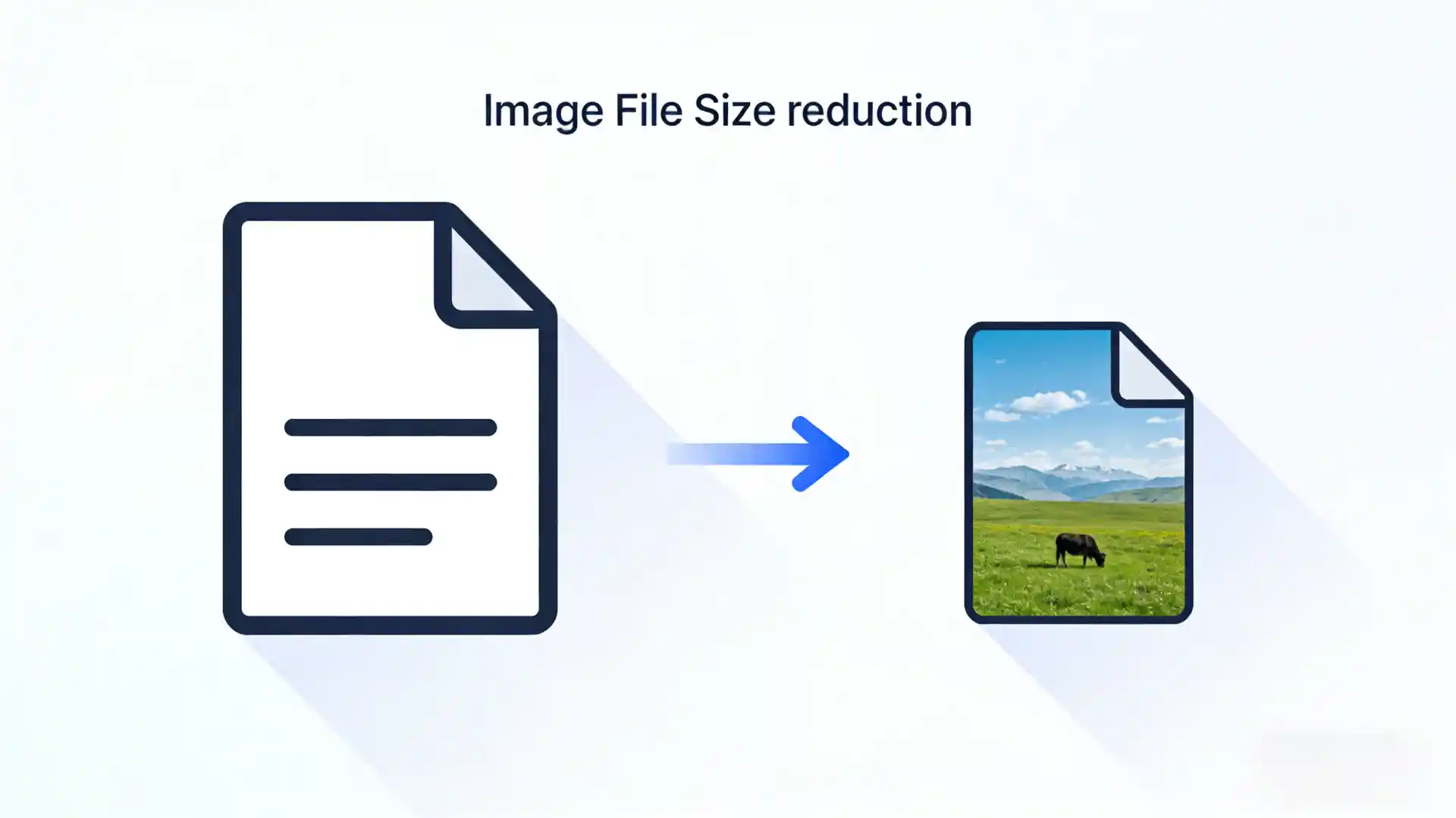 Image file size reduction process